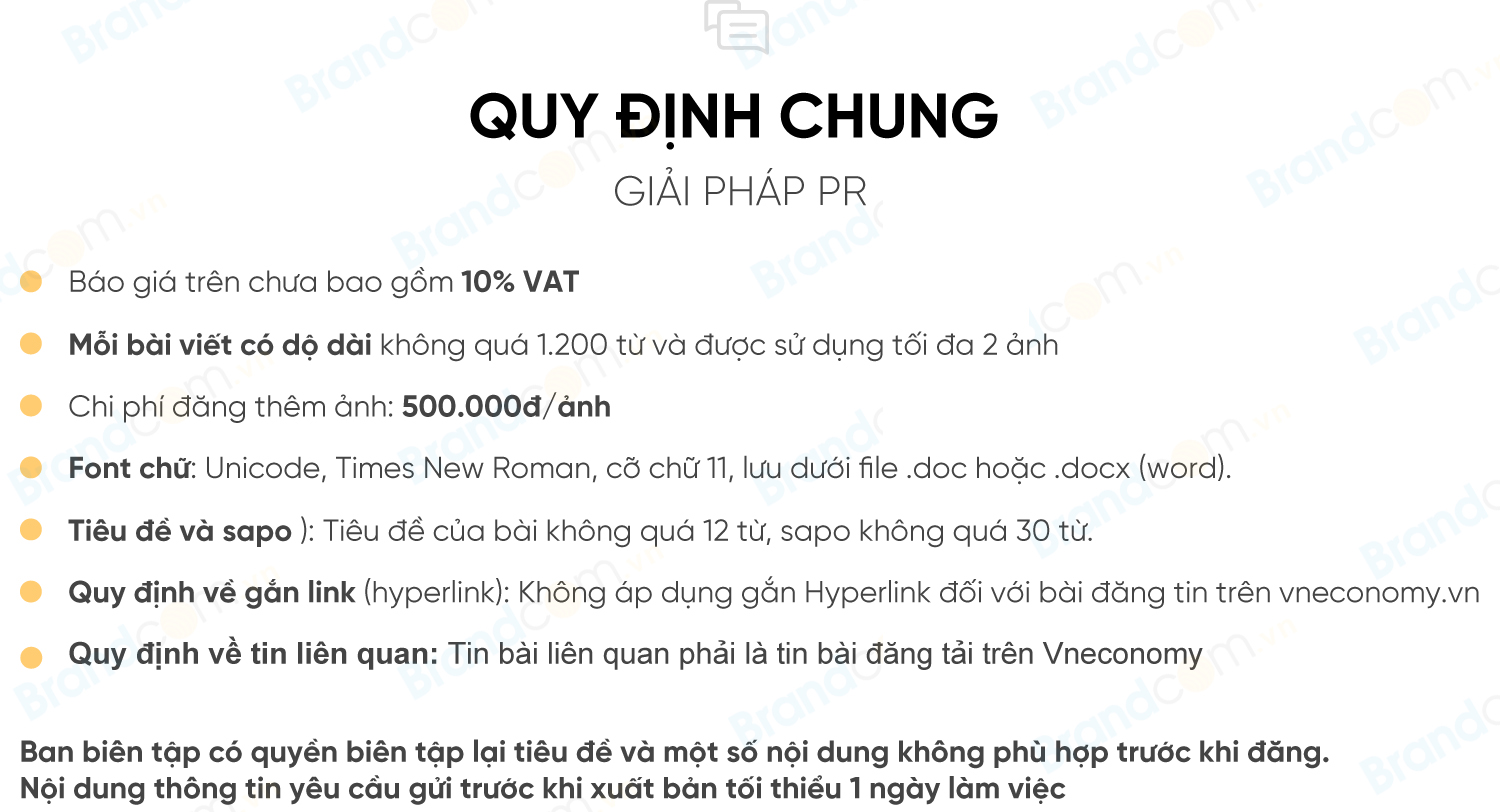 Bảng giá quảng cáo báo điện tử Vneconomy