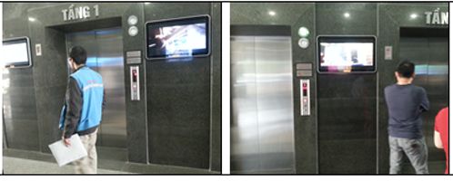Bảng báo giá quảng cáo LCD trong thang máy tại Hà Nội