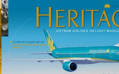 Bảng giá quảng cáo tạp chí Heritage Vietnam Airline