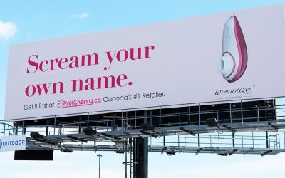Billboard ấn tượng quảng cáo “đồ chơi” dành riêng cho phụ nữ