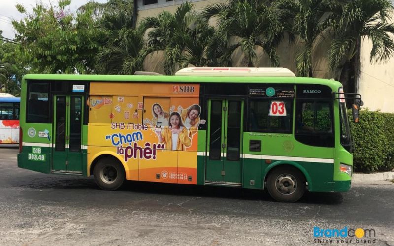 Quảng cáo trên xe bus và các hình thức quảng cáo xe bus hiệu quả
