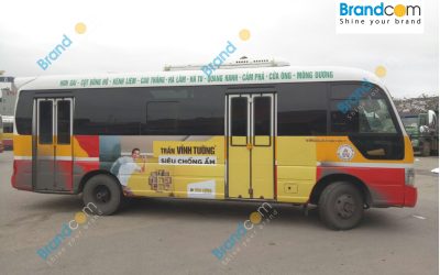 Quảng cáo trên xe bus tại Quảng Ninh gia tăng độ nhận diện thương hiệu