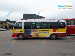 Quảng cáo trên xe bus tại Quảng Ninh