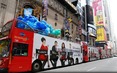 Những chiến dịch quảng cáo trên xe bus 2 tầng ấn tượng