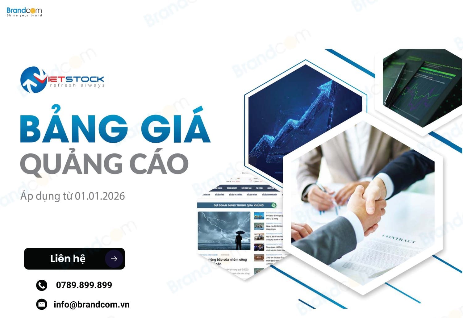 Báo giá quảng cáo banner trên Vietstock 2026 mới nhất