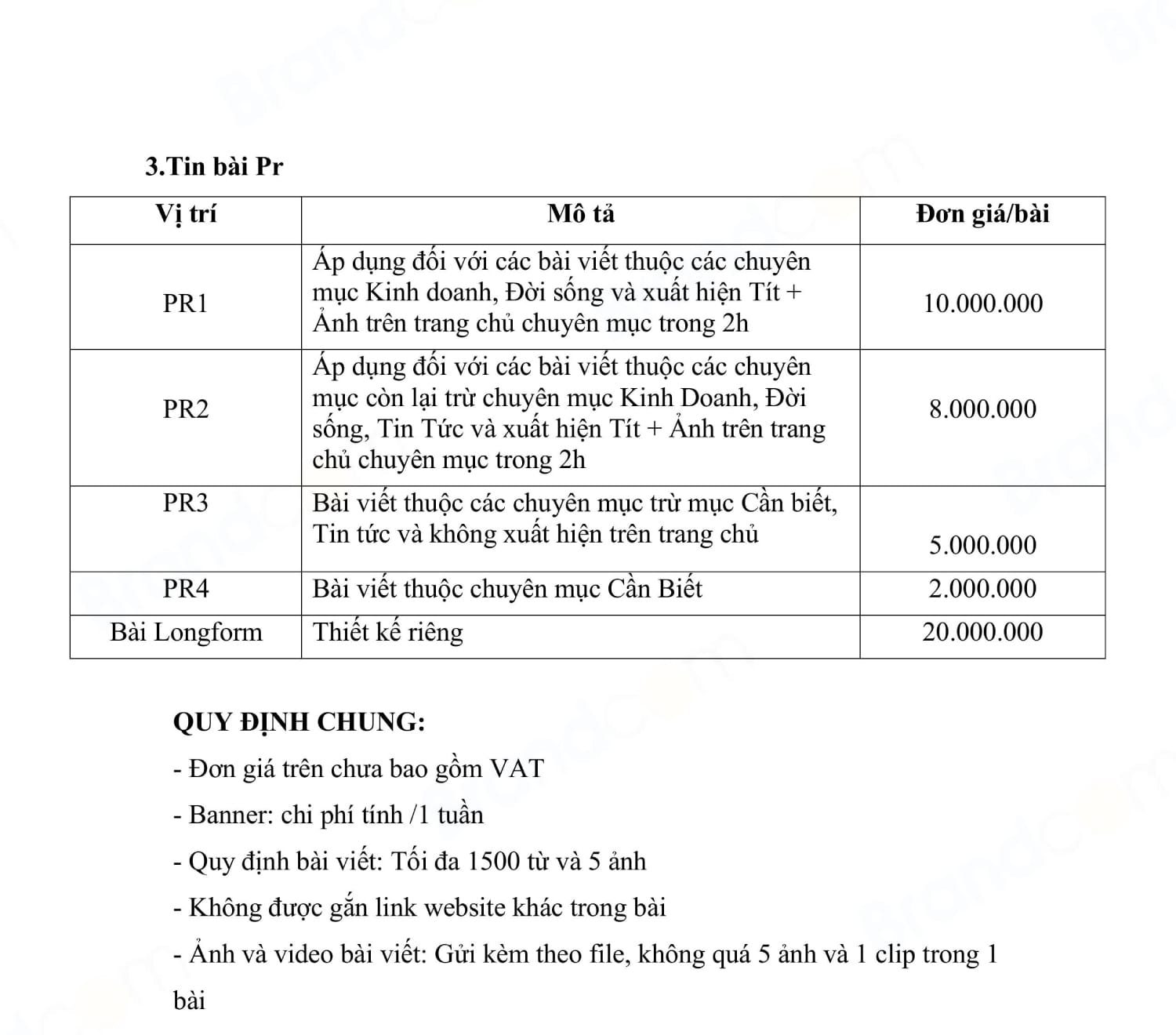 Bảng giá quảng cáo Tạp chí Đời Sống Pháp Luật 2026 mới nhất