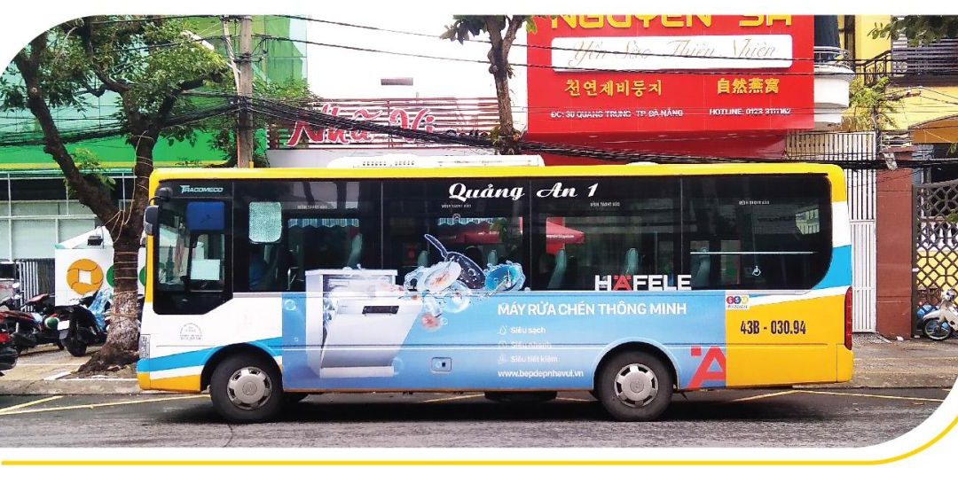 Báo giá quảng cáo trên xe bus tại Đà Nẵng
