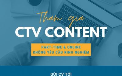 Brandcom tuyển dụng CTV Content Online – (Đã dừng đợt 1)