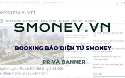 Bảng giá booking báo điện tử Smoney PR và Banner