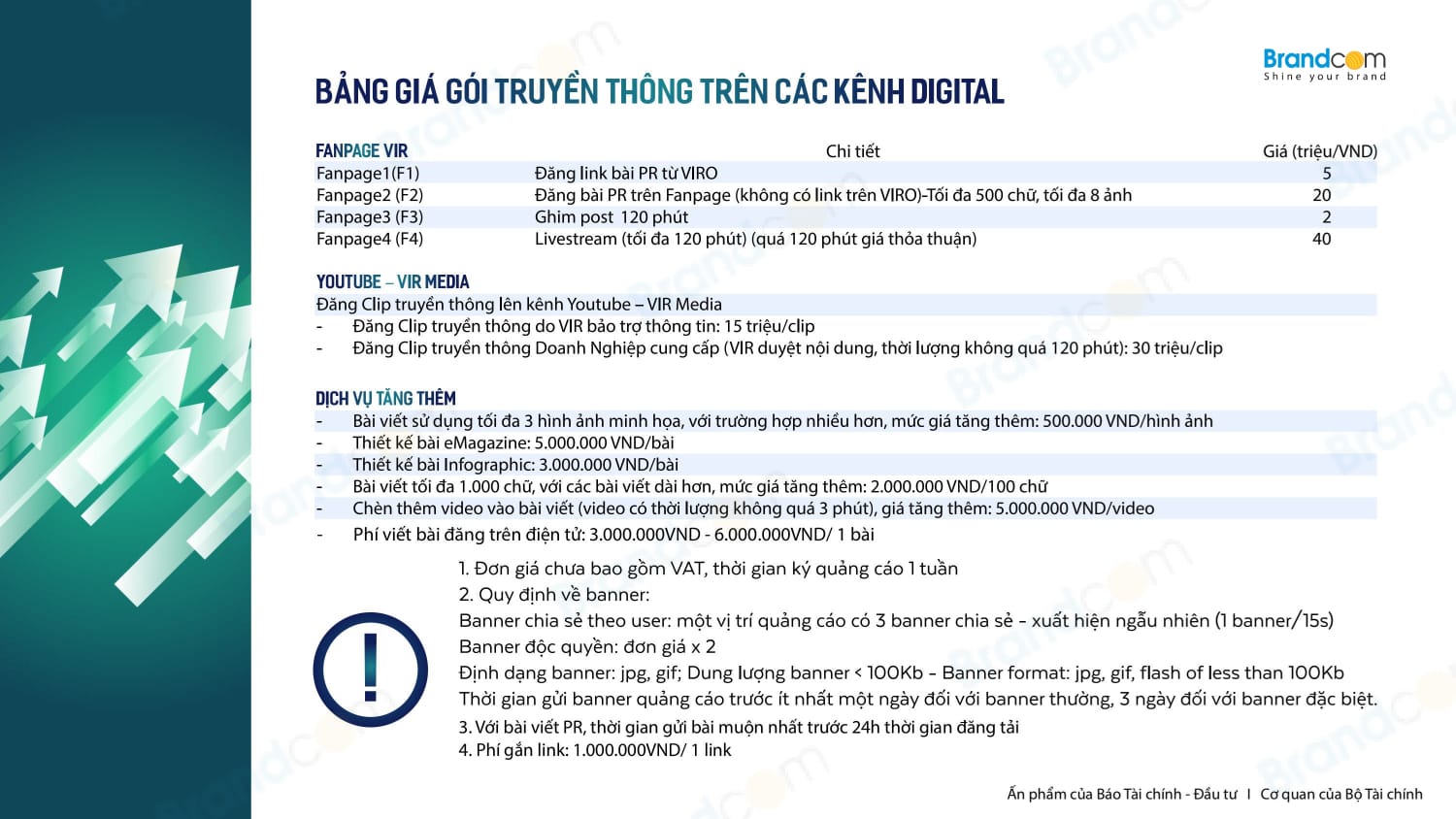 Báo giá quảng cáo báo điện tử Vietnam Investment Review 2026