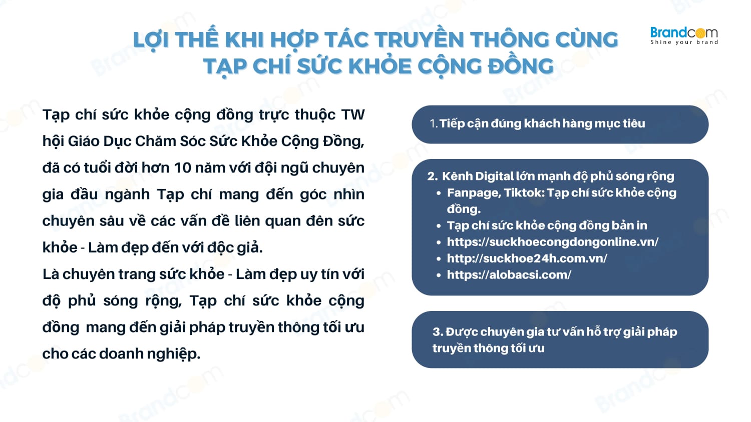 Bảng giá quảng cáo Tạp chí Sức Khỏe Cộng Đồng năm 2026 mới nhất