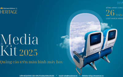 Bảng giá quảng cáo màn hình trên máy bay Vietnam Airlines