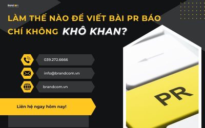 Làm thế nào để viết bài PR báo chí không bị khô khan?