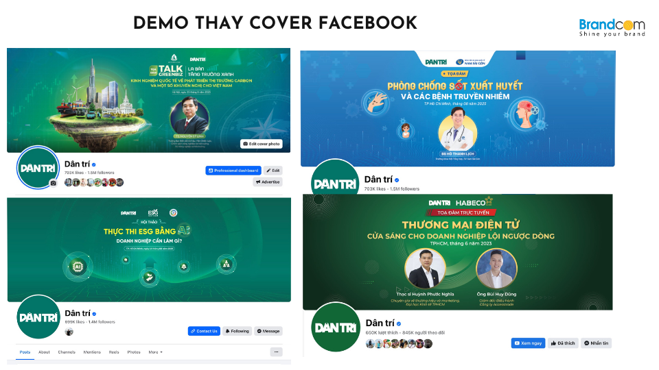 Báo giá quảng cáo mạng xã hội báo Dân Trí mới nhất