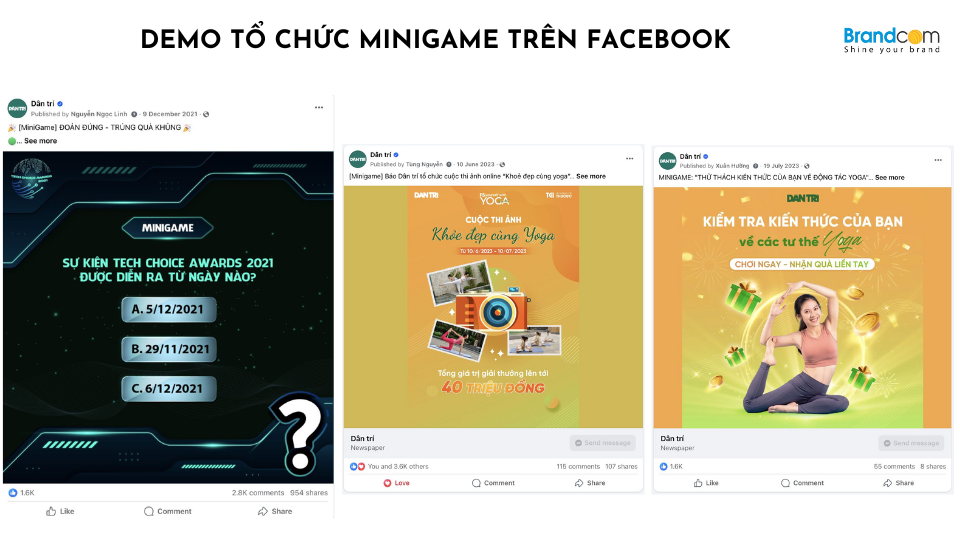 Báo giá quảng cáo mạng xã hội báo Dân Trí mới nhất