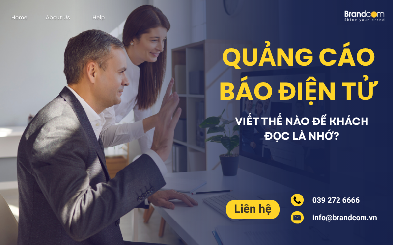 Quảng cáo báo điện tử: Viết thế nào để khách đọc là nhớ?