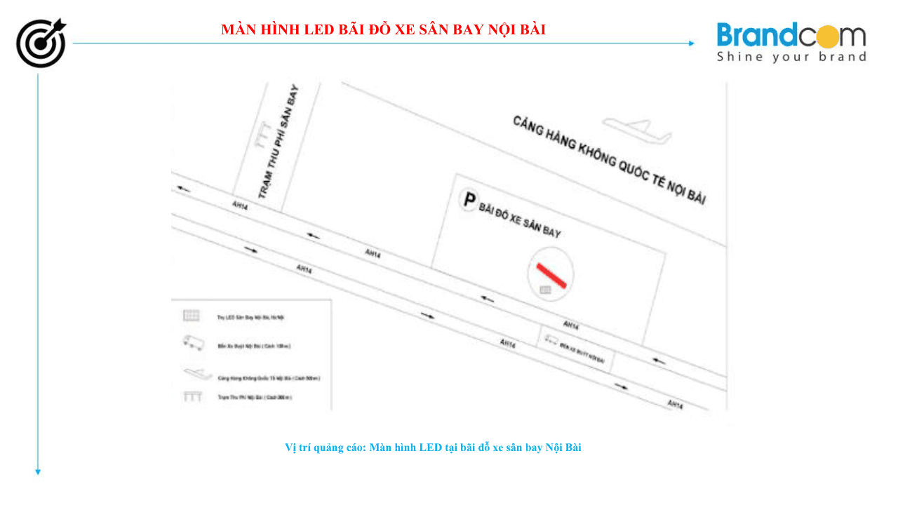 Quảng cáo màn hình tại sân bay Nội Bài - Màn hình LED các khu vực (phần 6)