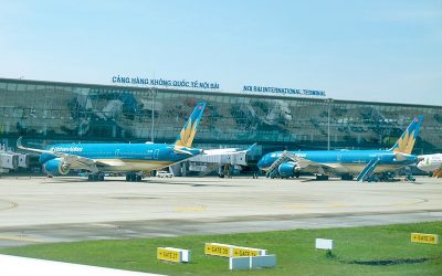 Quảng cáo màn hình LED sân bay nội bài