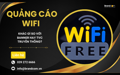 Quảng cáo wifi khác gì so với banner hay TVC truyền thống