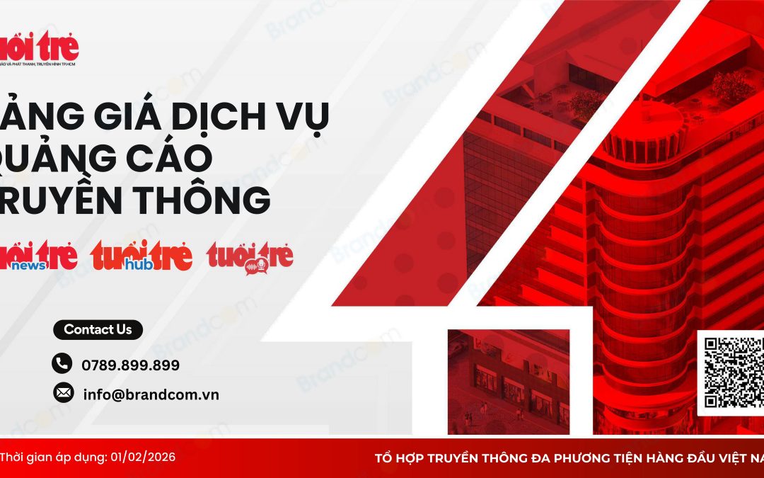 Bảng giá quảng cáo báo Tuổi Trẻ mới nhất