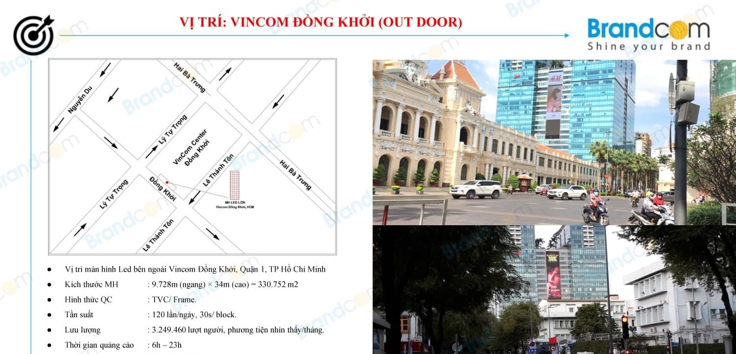 Báo giá quảng cáo màn hình LED tại trung tâm thương mại 2026 mới nhất