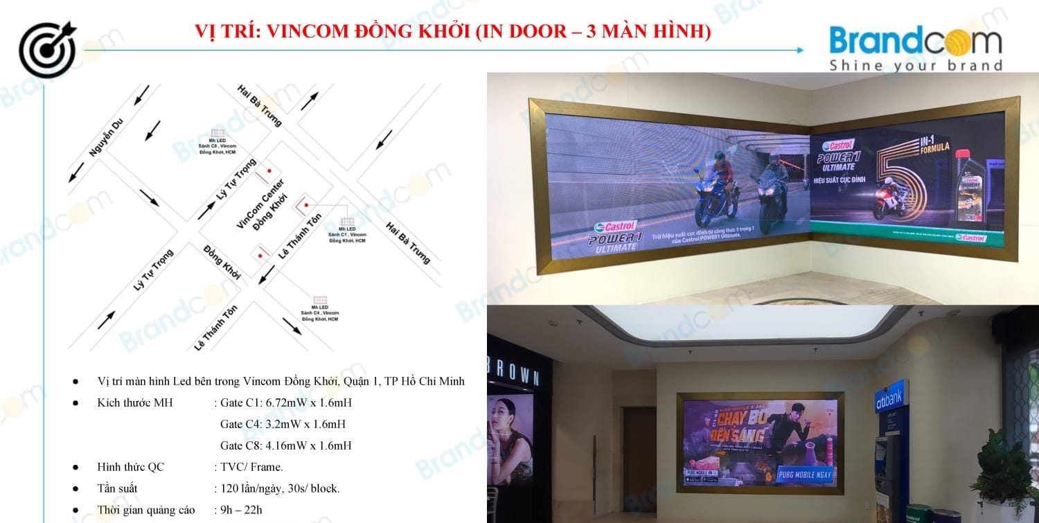 Báo giá quảng cáo màn hình LED tại trung tâm thương mại 2026 mới nhất