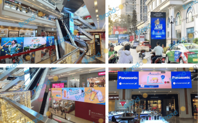 Giá quảng cáo màn hình LED tại trung tâm thương mại toàn quốc 2026
