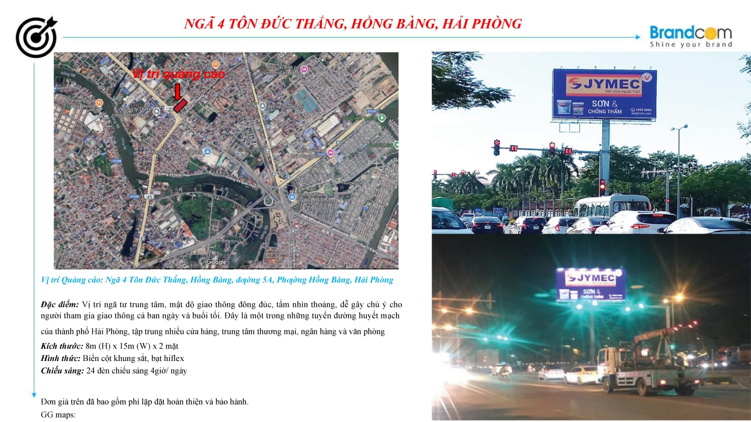 Báo giá hệ thống quảng cáo billboard Hải Phòng 2026 mới nhất