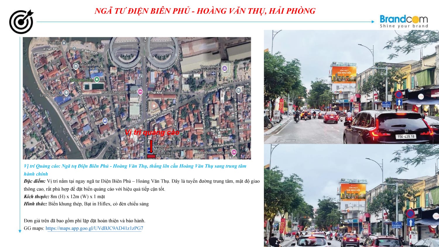 Báo giá hệ thống quảng cáo billboard Hải Phòng 2026 mới nhất