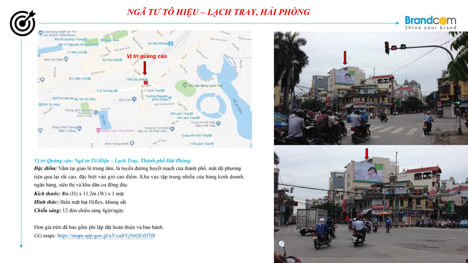 Báo giá hệ thống quảng cáo billboard Hải Phòng 2026 mới nhất