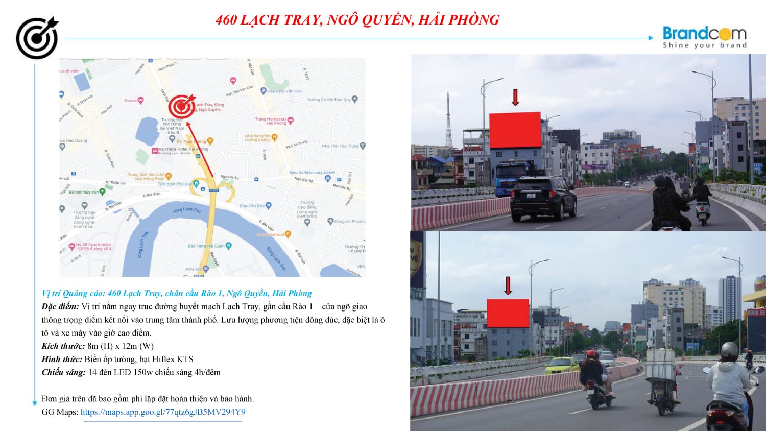 Báo giá hệ thống quảng cáo billboard Hải Phòng 2026 mới nhất