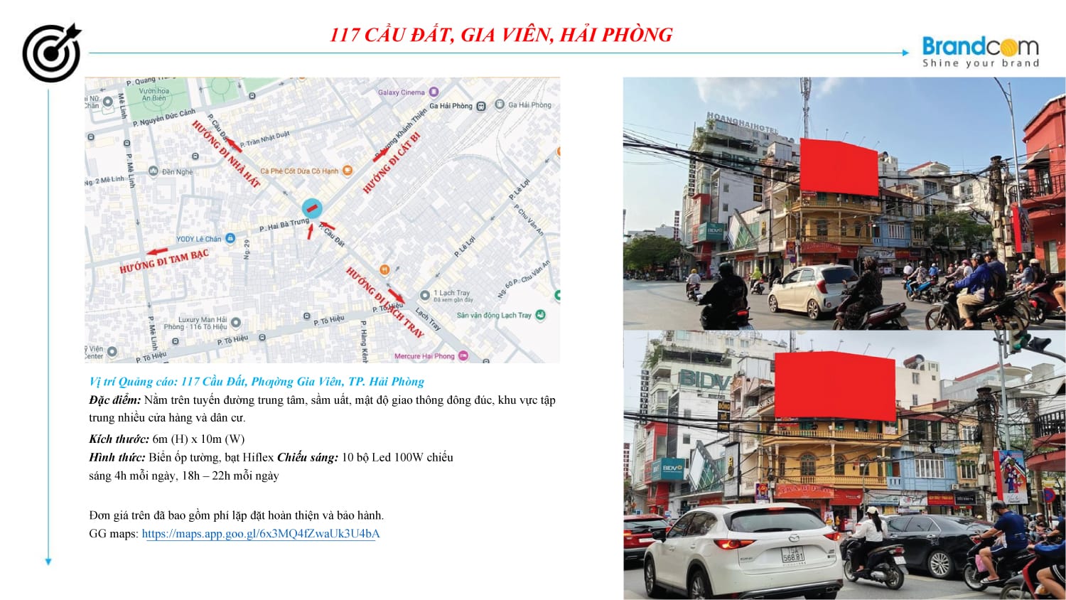 Báo giá hệ thống quảng cáo billboard Hải Phòng 2026 mới nhất
