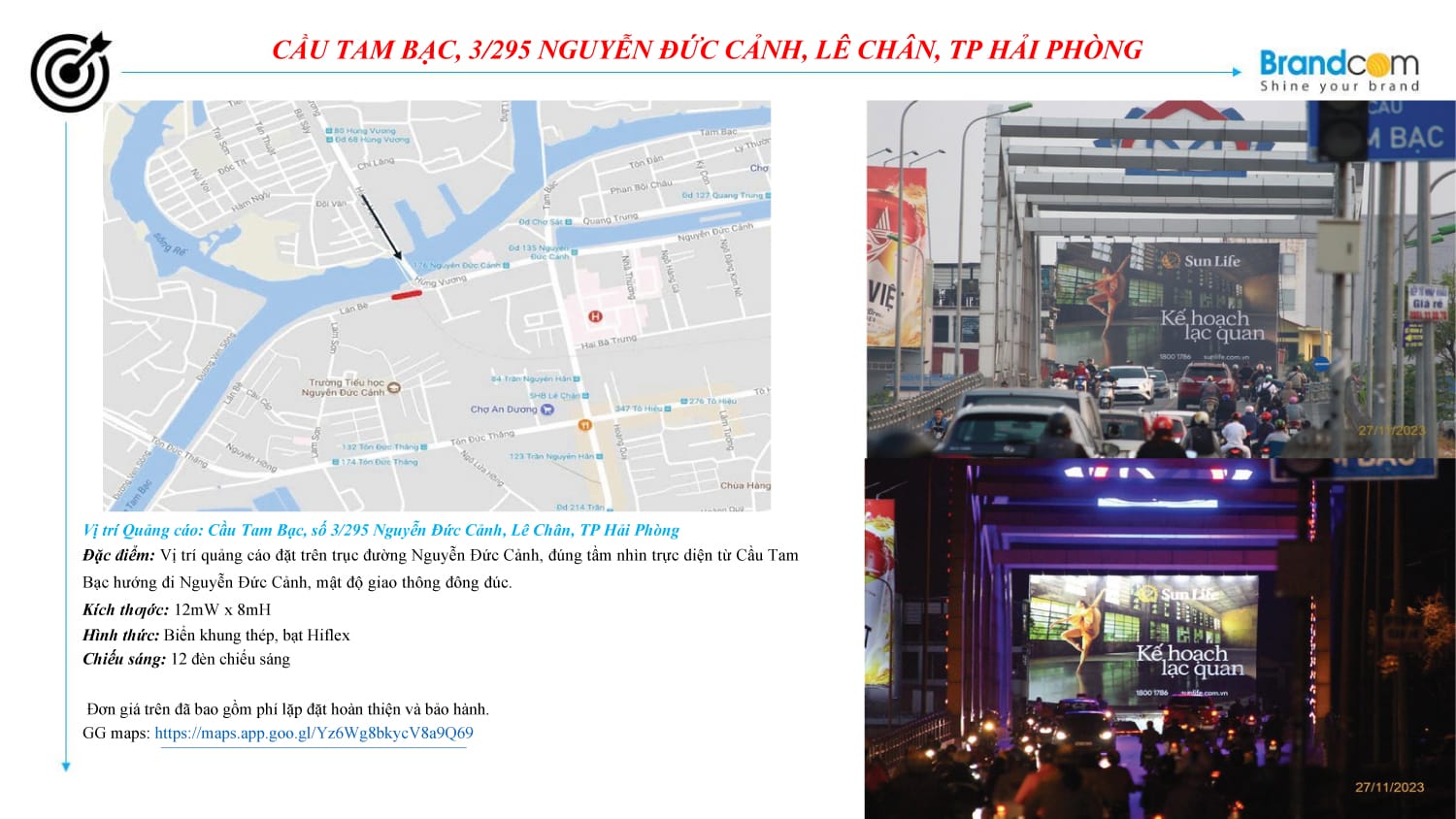 Báo giá hệ thống quảng cáo billboard Hải Phòng 2026 mới nhất