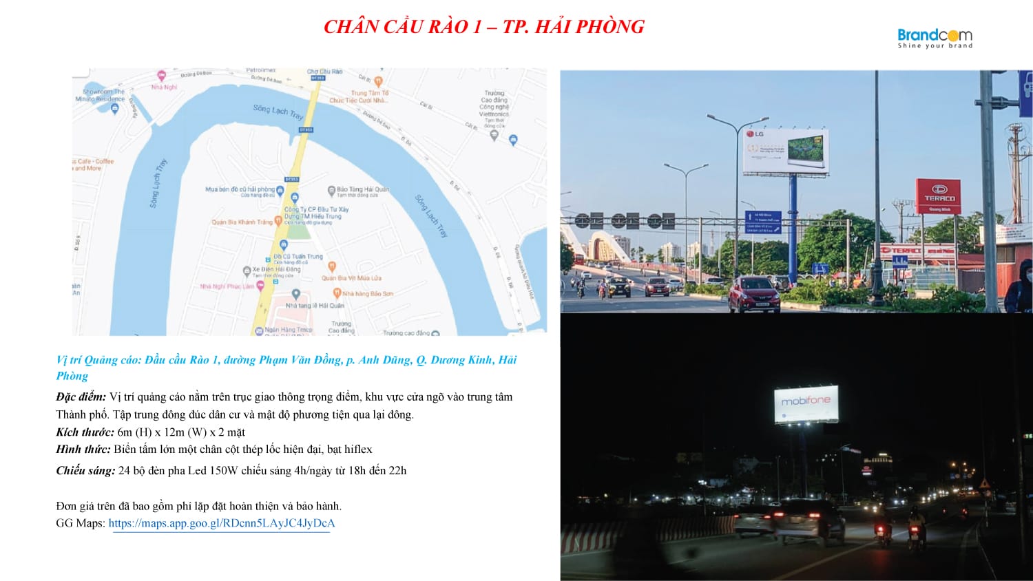 Báo giá hệ thống quảng cáo billboard Hải Phòng 2026 mới nhất