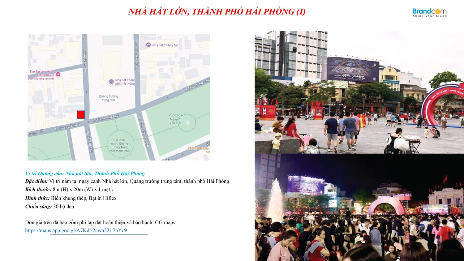 Báo giá hệ thống quảng cáo billboard Hải Phòng 2026 mới nhất