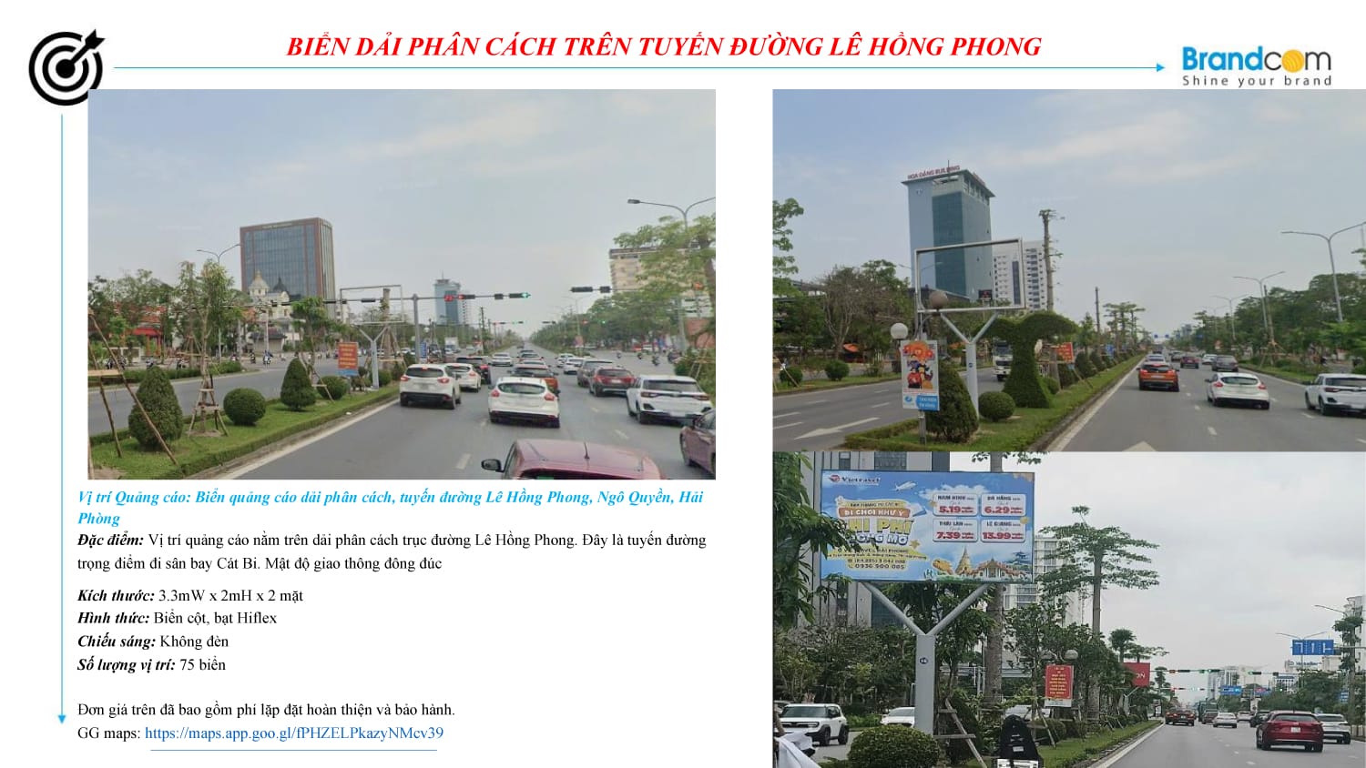 Báo giá hệ thống quảng cáo billboard Hải Phòng 2026 mới nhất