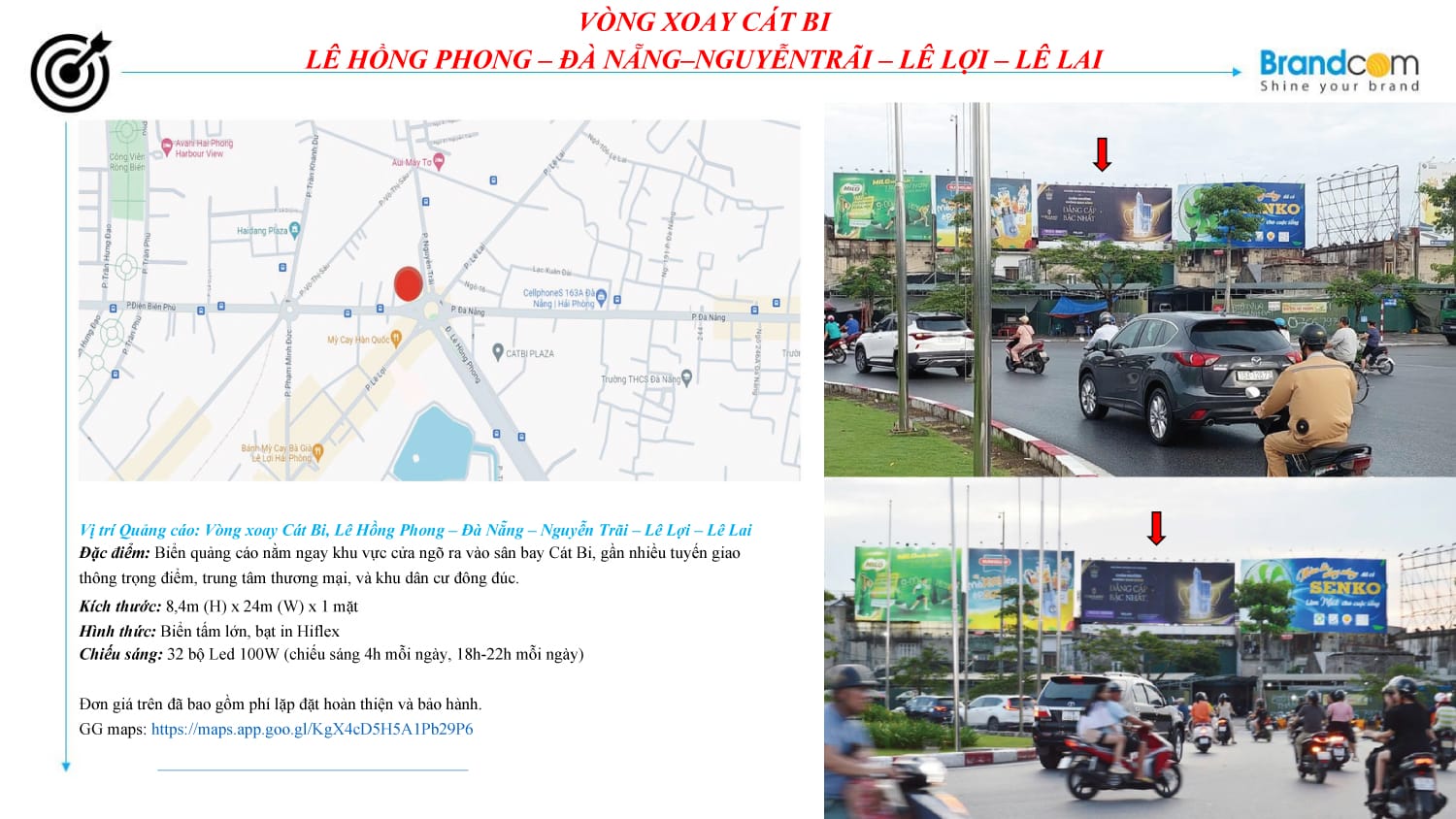 Báo giá hệ thống quảng cáo billboard Hải Phòng 2026 mới nhất