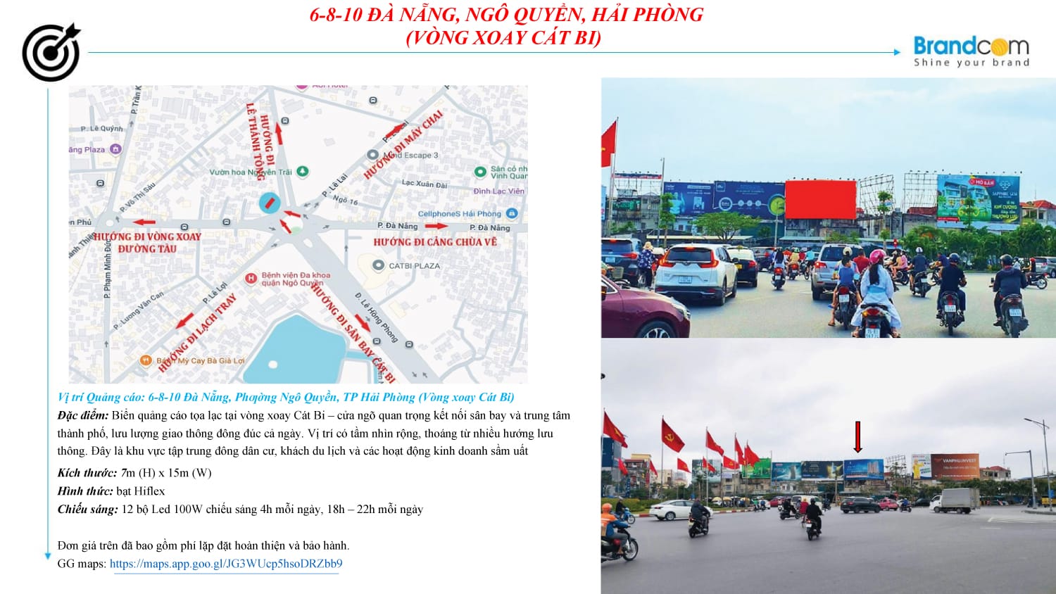 Báo giá hệ thống quảng cáo billboard Hải Phòng 2026 mới nhất