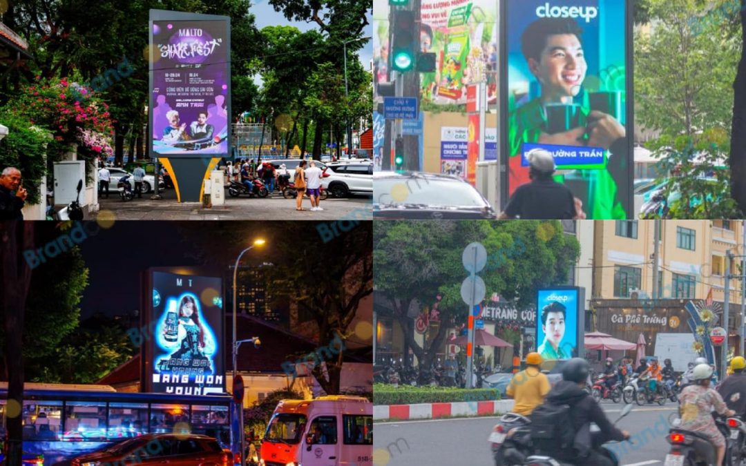 Báo giá hệ thống quảng cáo trụ LED khu vực TP Hồ Chí Minh 2026