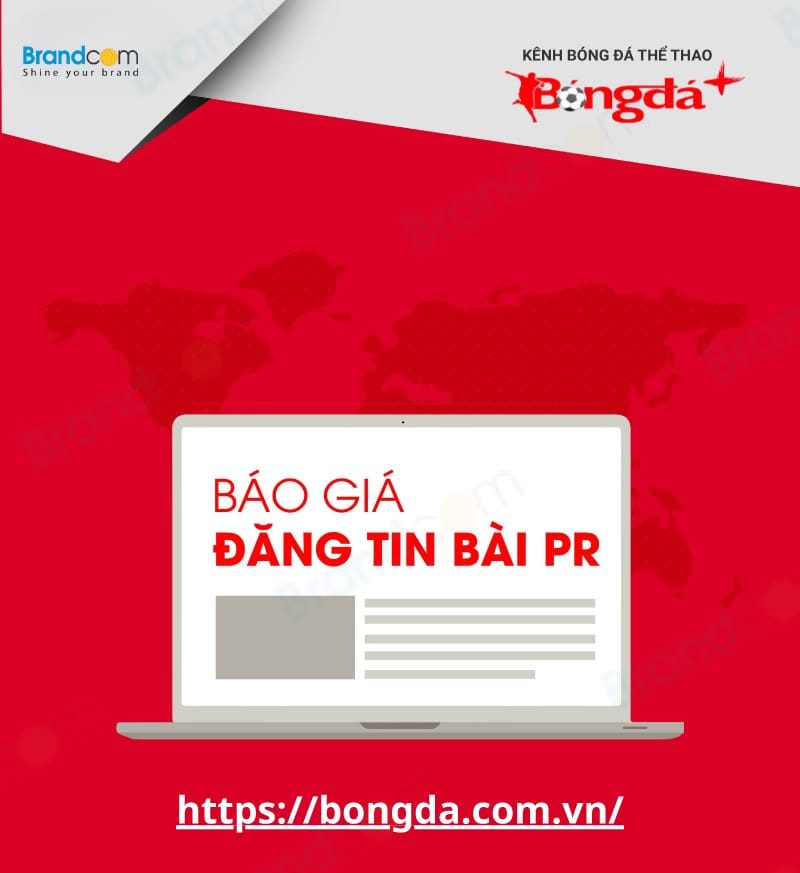Báo giá quảng cáo bài PR trên bongdaplus.vn 2026 mới nhất