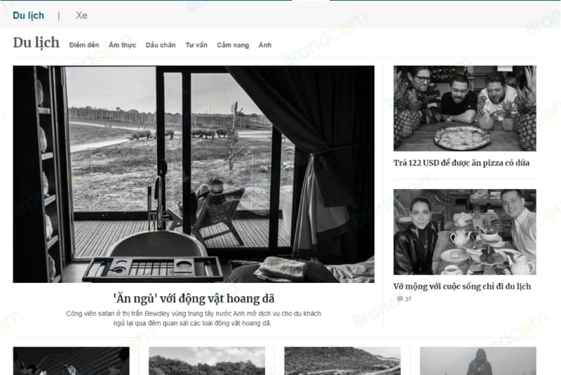 Báo giá quảng cáo chuyên mục Du lịch báo VnExpress 2026 mới nhất