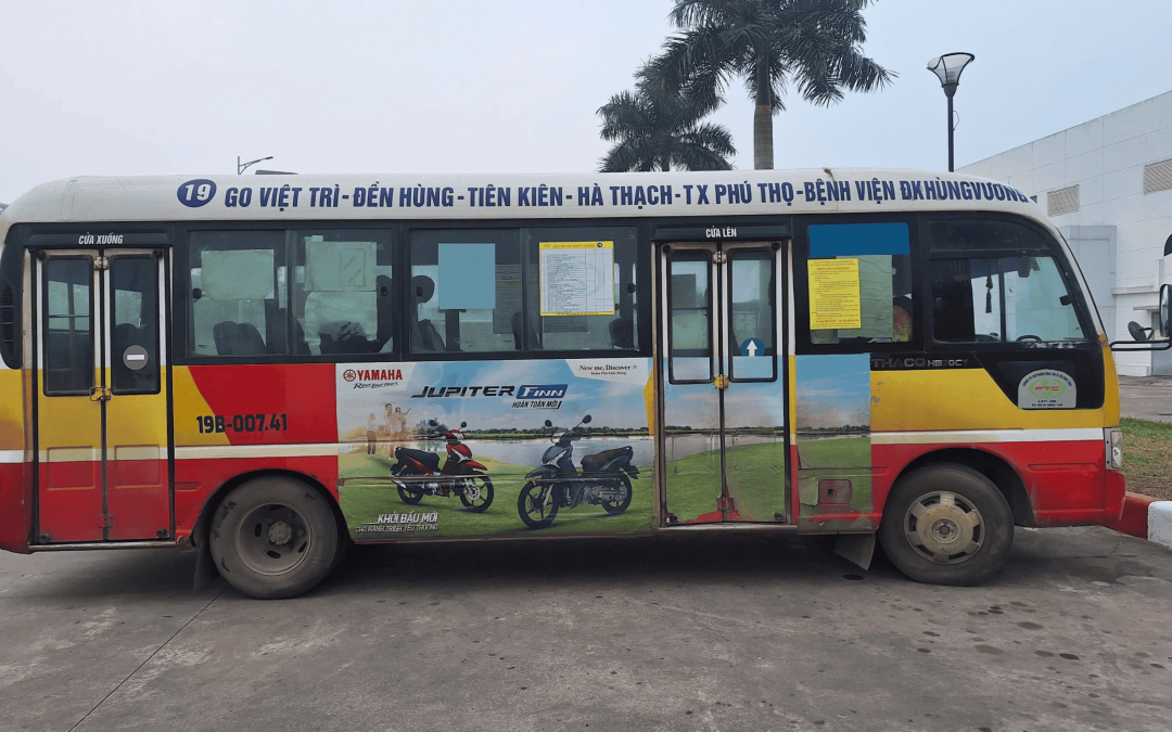 Báo giá quảng cáo xe bus tại Phú Thọ mới nhất 2026