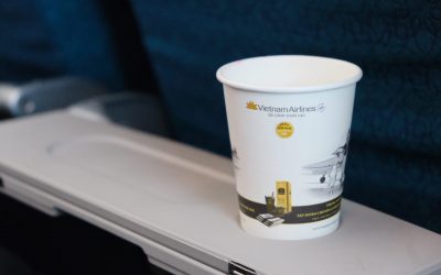 Báo giá quảng cáo ly giấy Vietnam Airlines 2026 mới nhất