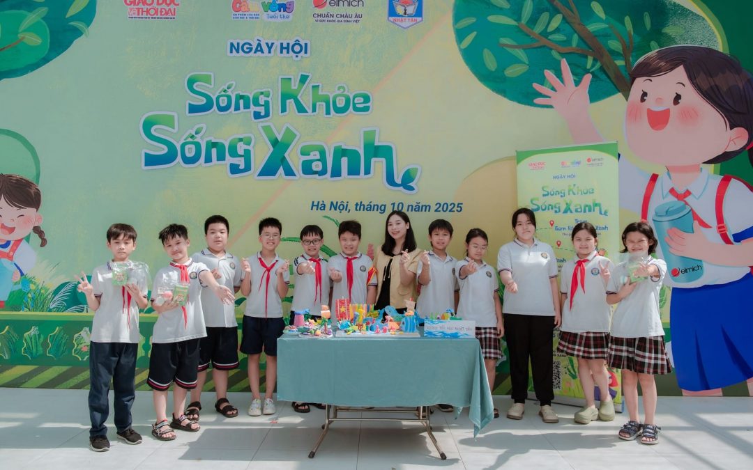 Quảng cáo báo chí, truyền hình và KOC: Lan tỏa chiến dịch "Học đường xanh - Gieo mầm tương lai" cùng Elmich
