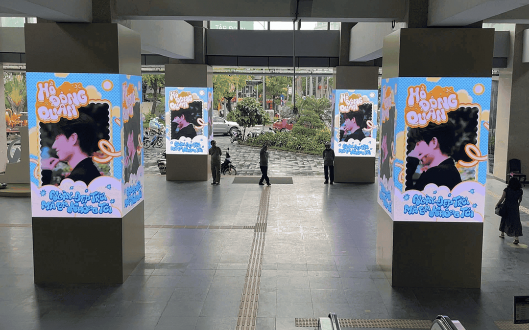 Quảng cáo idol: bùng nổ mùa hè với màn hình LED Hồ Đông Quan