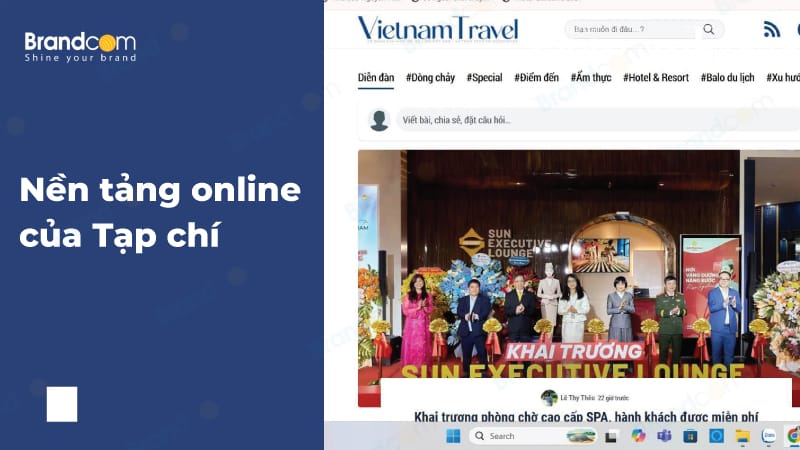 Báo giá quảng cáo Tạp chí Vietnam Travel 2026 mới nhất