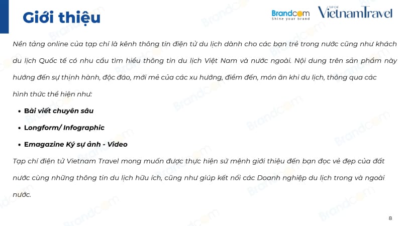Báo giá quảng cáo Tạp chí Vietnam Travel 2026 mới nhất