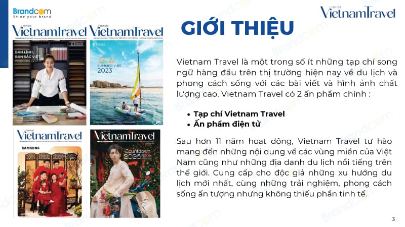 Báo giá quảng cáo Tạp chí Vietnam Travel 2026 mới nhất