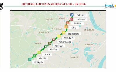 Báo giá quảng cáo hệ thống LED Metro Hà Nội mới nhất 2026