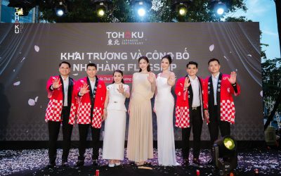 Quảng cáo báo chí: Brandcom đồng hành cùng lễ khai trương TOHOKU Restaurant